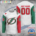 NHL Tampa Bay Lightning Personalized Mexican Heritage Hockey Jersey