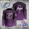 NHL Tampa Bay Lightning Personalized Prince Night Hockey Jersey