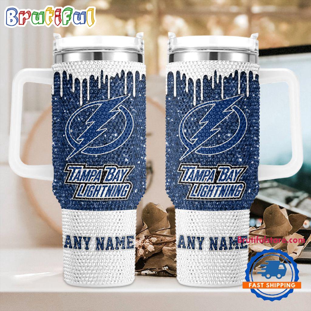 NHL Tampa Bay Lightning Personalized Stanley Diamond Tumbler 40oz