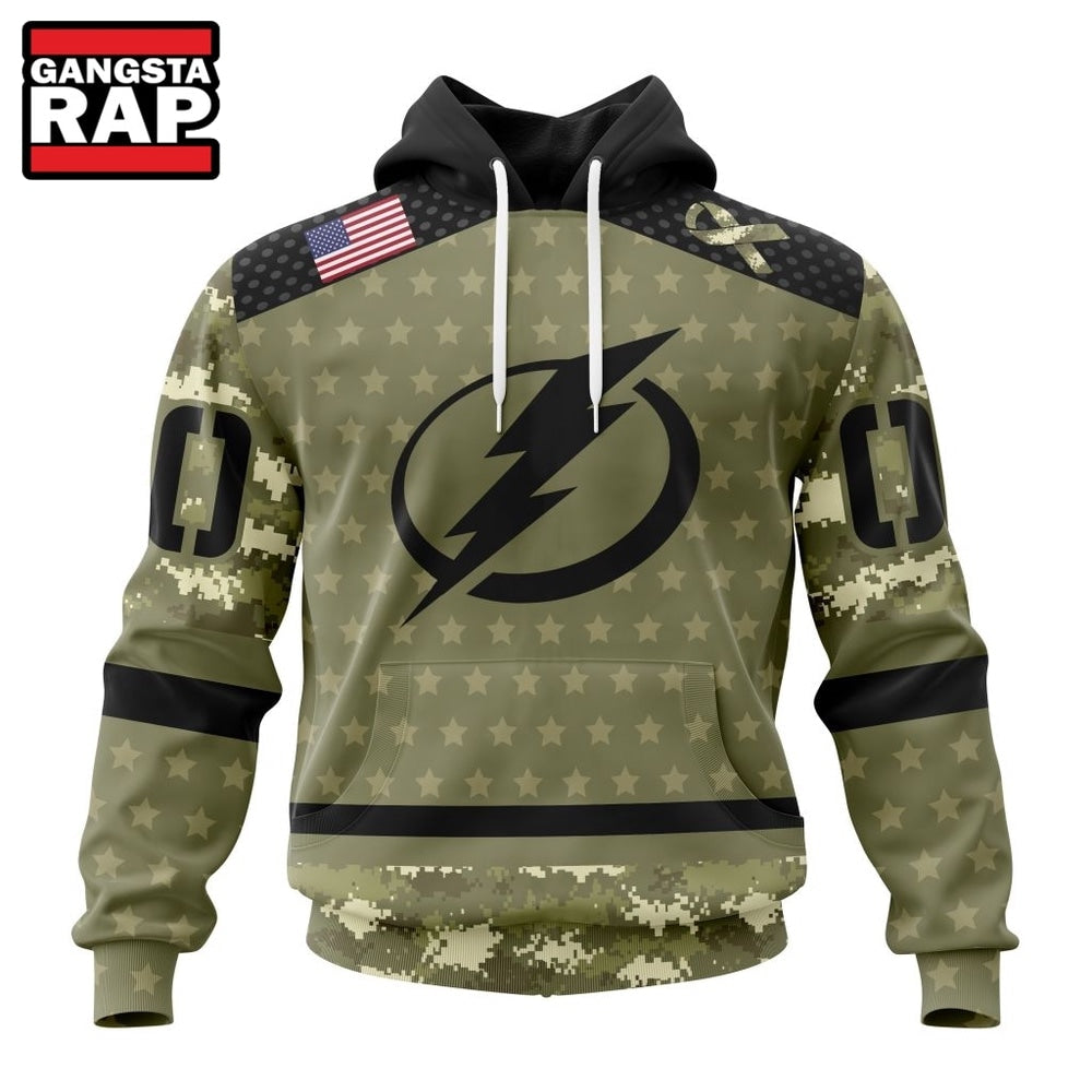 NHL Tampa Bay Lightning Special Camo Military Appreciation Hoodie, T Shirt
