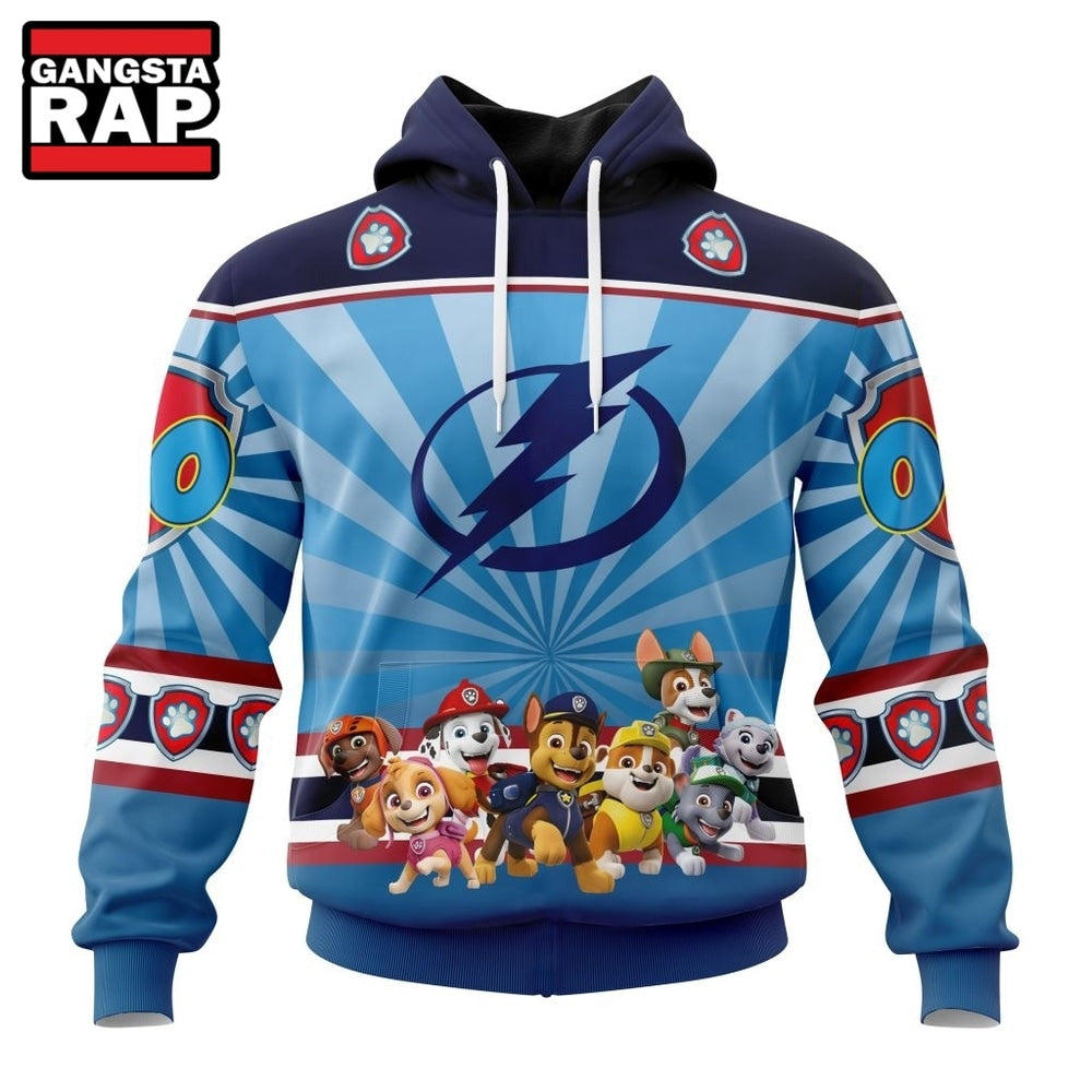 NHL Tampa Bay Lightning Special Paw Patrol Kits Hoodie, T Shirt