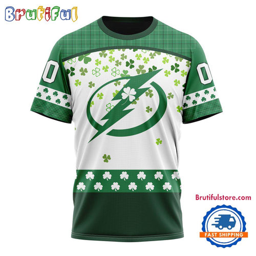 NHL Tampa Bay Lightning St. Patrick’s Day For Hockey Fans New Design T Shirt