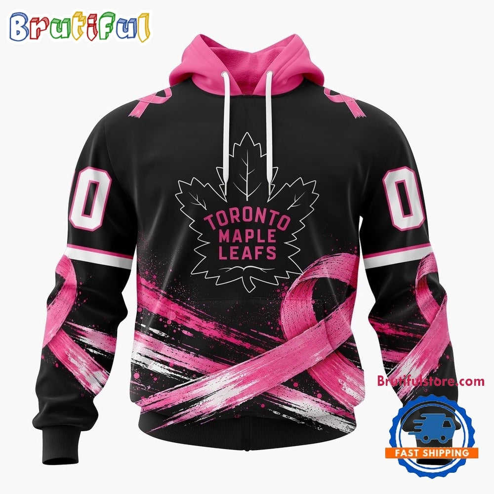 NHL Toronto Maple Leafs 2026 Hockey Pink Fights Breast Cancer Design Hoodie, TShirt, Sweatshirt