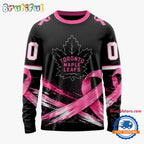 NHL Toronto Maple Leafs 2026 Hockey Pink Fights Breast Cancer Design Hoodie, TShirt, Sweatshirt