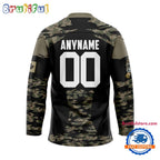NHL Toronto Maple Leafs Custom Honoring Veterans Camo Hockey Jersey