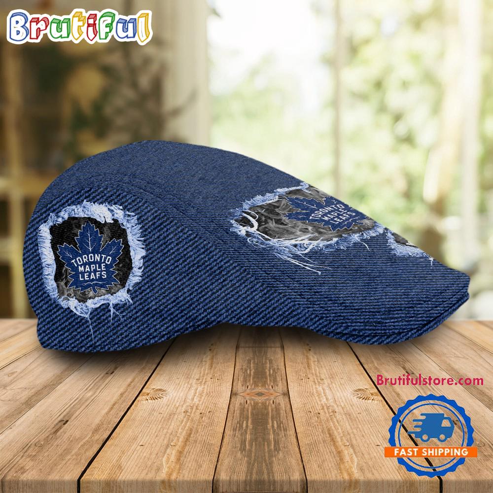 NHL Toronto Maple Leafs Hockey Logo Team Design Jeff Cap