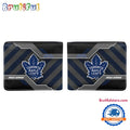 NHL Toronto Maple Leafs Hockey Logo Team Personalized Name Black Men’s Wallet