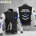 NHL Toronto Maple Leafs Hockey Team Personalized Varsity Baseball Jacket