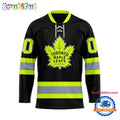 NHL Toronto Maple Leafs Honoring Firefighters Lace Hockey Jersey