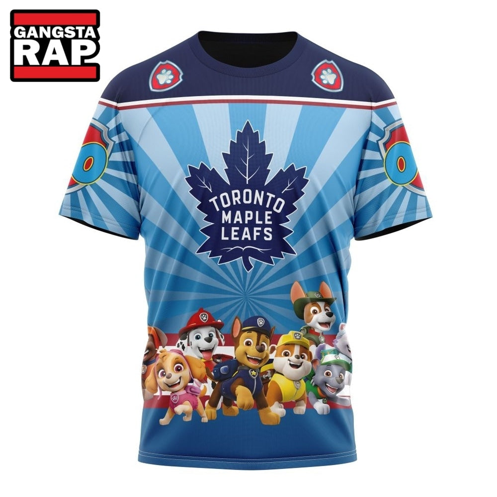 NHL Toronto Maple Leafs Special Paw Patrol Kits Hoodie, T Shirt
