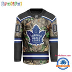 NHL Toronto Maple Leafs Special Realtree Camo Hunting Hockey Jersey