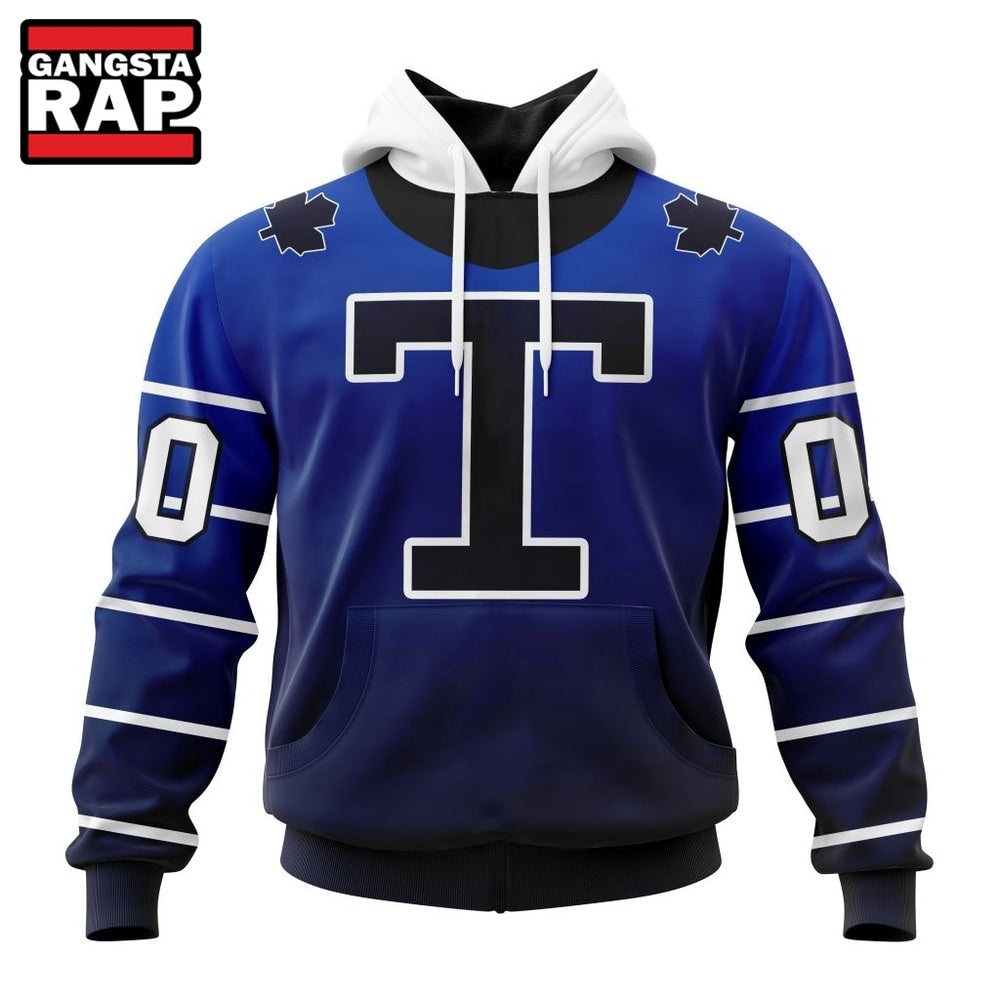 NHL Toronto Maple Leafs Special Retro Gradient Design Hoodie, T Shirt