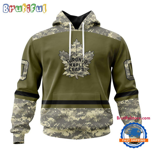 NHL Toronto Maple Leafs Special Veterans Military Appreciation Hoodie, TShirt, Sweatshirt