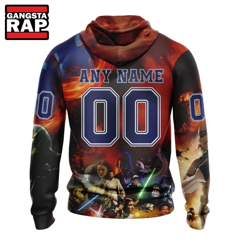 NHL Toronto Maple Leafs x Star War Specialized Design Hoodie, T Shirt