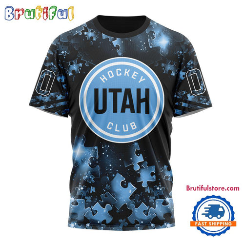 NHL Utah Hockey Club Autism Awareness Hockey New Design TShirt, Sweatshirt, Hoodie