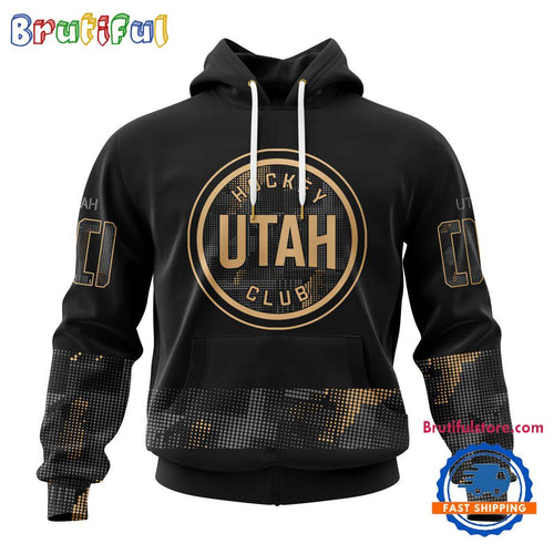 NHL Utah Hockey Club Veterans Military Appreciation Design Hoodie, Sweatshirt, TShirt