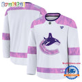 NHL Vancouver Canucks 2024 Hockey Fights Cancer Practice Jersey Shirt