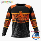 NHL Vancouver Canucks Halloween Design Personalized Hoodie, T Shirt, Sweatshirt