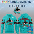 NHL Vancouver Canucks x Grizzlies 2025 Hoodie