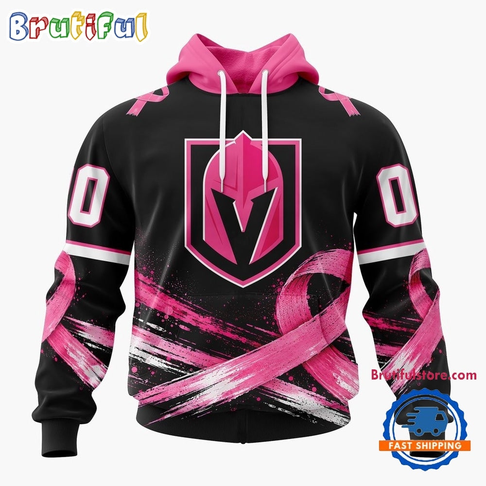 NHL Vegas Golden Knights 2026 Hockey Pink Fights Breast Cancer Design Hoodie, TShirt, Sweatshirt