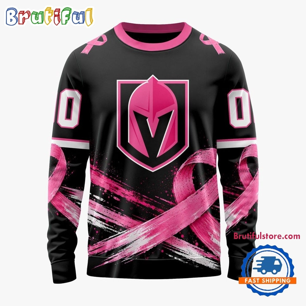 NHL Vegas Golden Knights 2026 Hockey Pink Fights Breast Cancer Design Hoodie, TShirt, Sweatshirt