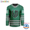 NHL Vegas Golden Knights For St.Patrick’s Day Limited New Hockey Jersey
