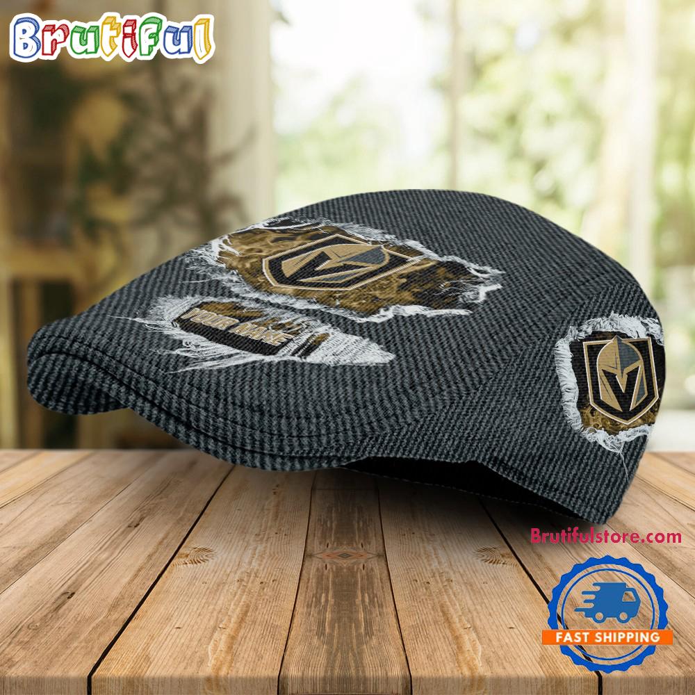 NHL Vegas Golden Knights Hockey Logo Team Design Jeff Cap