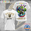 NHL Vegas Golden Knights Hockey Team Mascot Design Happy Easter Day T Shirt
