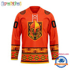 NHL Vegas Golden Knights National Day For Truth And Reconciliation Design Hockey Jersey, Sport Jersey Shirt