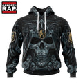 NHL Vegas Golden Knights Special Design Halloween With Skull Art Hoodie, T Shirt