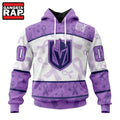 NHL Vegas Golden Knights Special Lavender Fight Cancer Hoodie, T Shirt