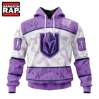 NHL Vegas Golden Knights Special Lavender Fight Cancer Hoodie, T Shirt