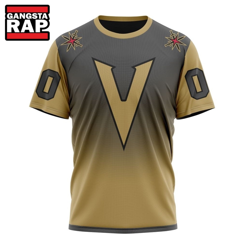 NHL Vegas Golden Knights Special Retro Gradient Design Hoodie, T Shirt