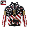 NHL Vegas Golden Knights Specialized Kits For Honor USS Military Hoodie, Hoodie T-Shirt