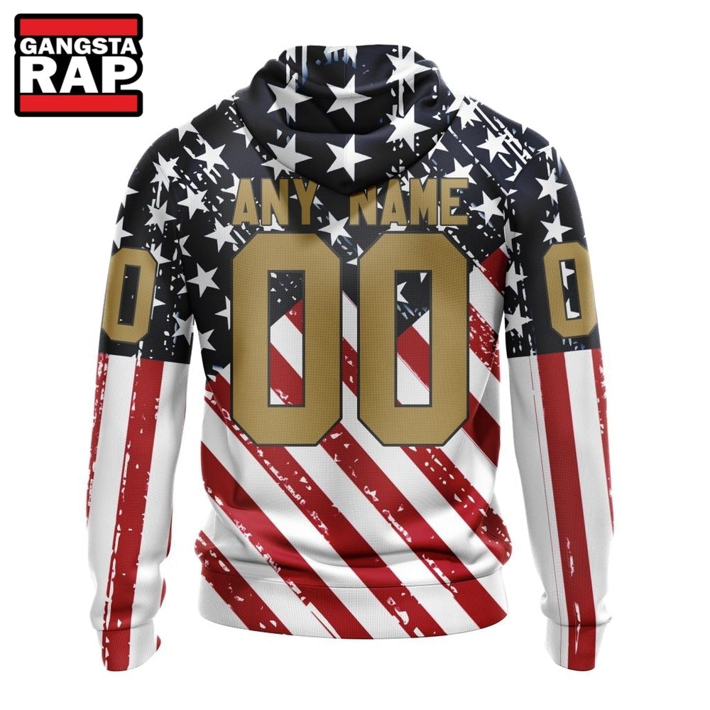 NHL Vegas Golden Knights Specialized Kits For Honor USS Military Hoodie, Hoodie T-Shirt
