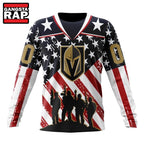 NHL Vegas Golden Knights Specialized Kits For Honor USS Military Hoodie, Hoodie T-Shirt