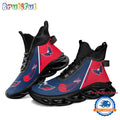NHL Washington Capitals Custom Name High Top Max Soul Shoes, Hockey Team Design Shoes Sneaker