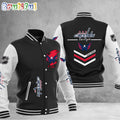 NHL Washington Capitals Hockey Team Personalized Varsity Baseball Jacket