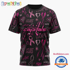 NHL Washington Capitals Special Pink Breast Cancer Awareness New Design T Shirt