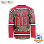 NHL Washington Capitals Special Realtree Camo Hunting Hockey Jersey