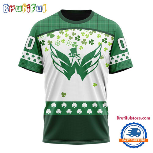 NHL Washington Capitals St. Patrick’s Day For Hockey Fans New Design T Shirt