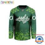 NHL Washington Capitals St.Patrick’s Day New Design Hockey Jersey