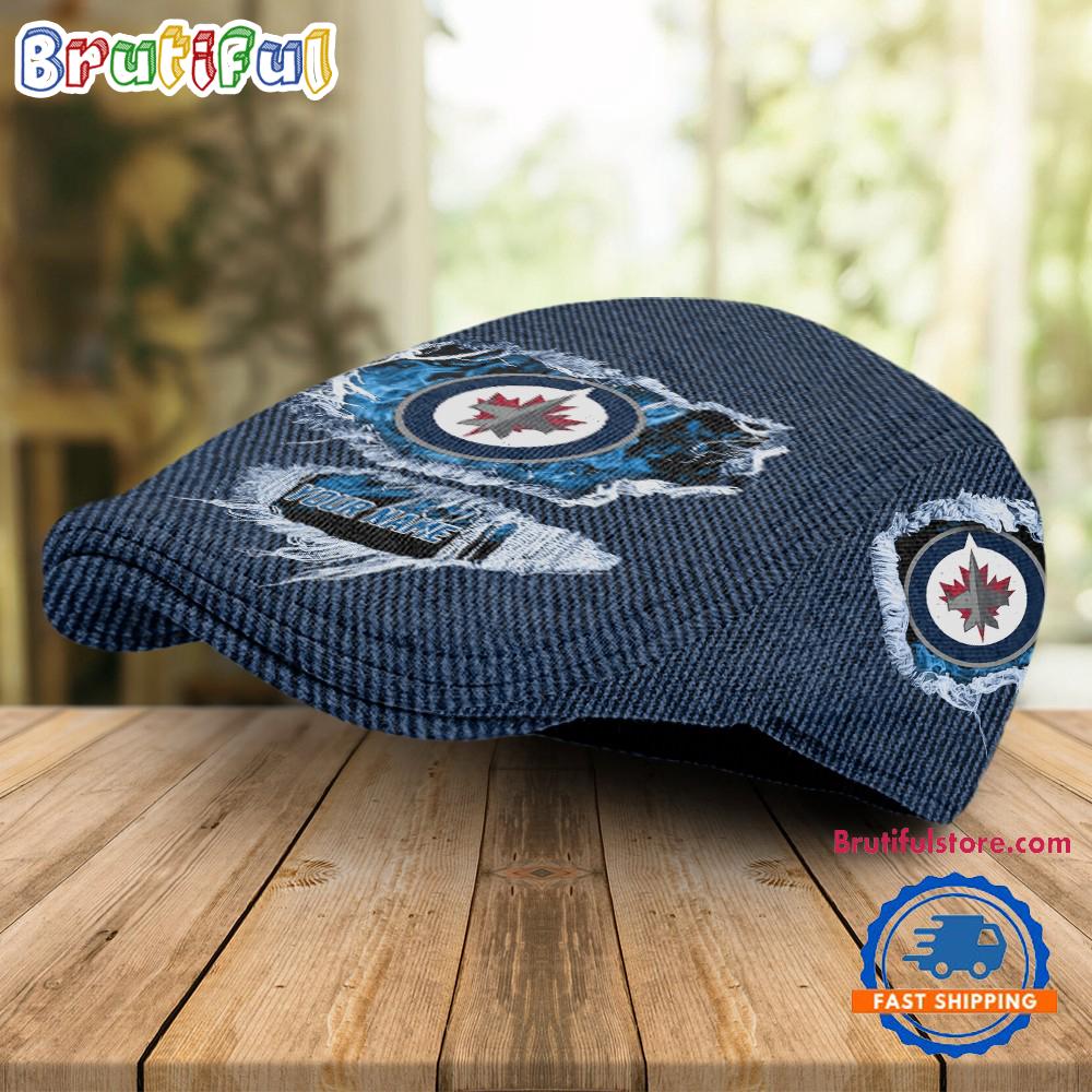 NHL Winnipeg Jets Hockey Logo Team Design Jeff Cap