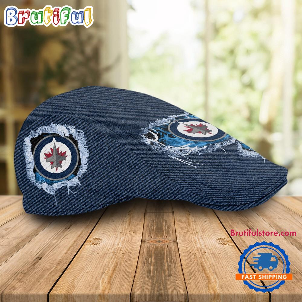 NHL Winnipeg Jets Hockey Logo Team Design Jeff Cap