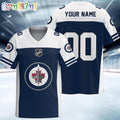 NHL Winnipeg Jets Hockey Team Personalized Football Jersey