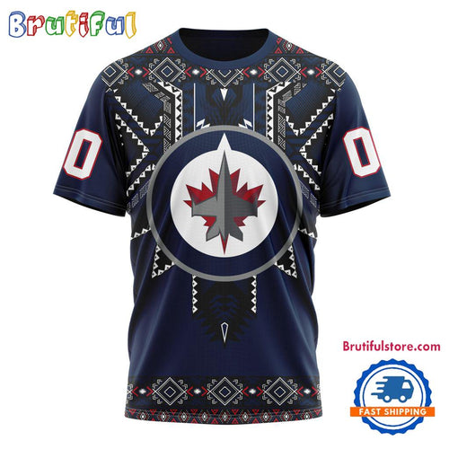 NHL Winnipeg Jets Special Native American Heritage Design T Shirt, Hoodie, Sweatshirt