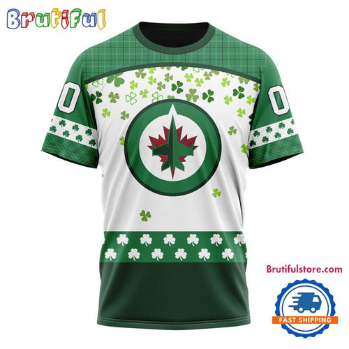 NHL Winnipeg Jets St. Patrick’s Day For Hockey Fans New Design T Shirt