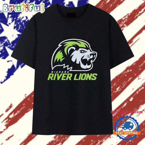 Niagara River Lions Basketball Logo 2025 T Shirt
