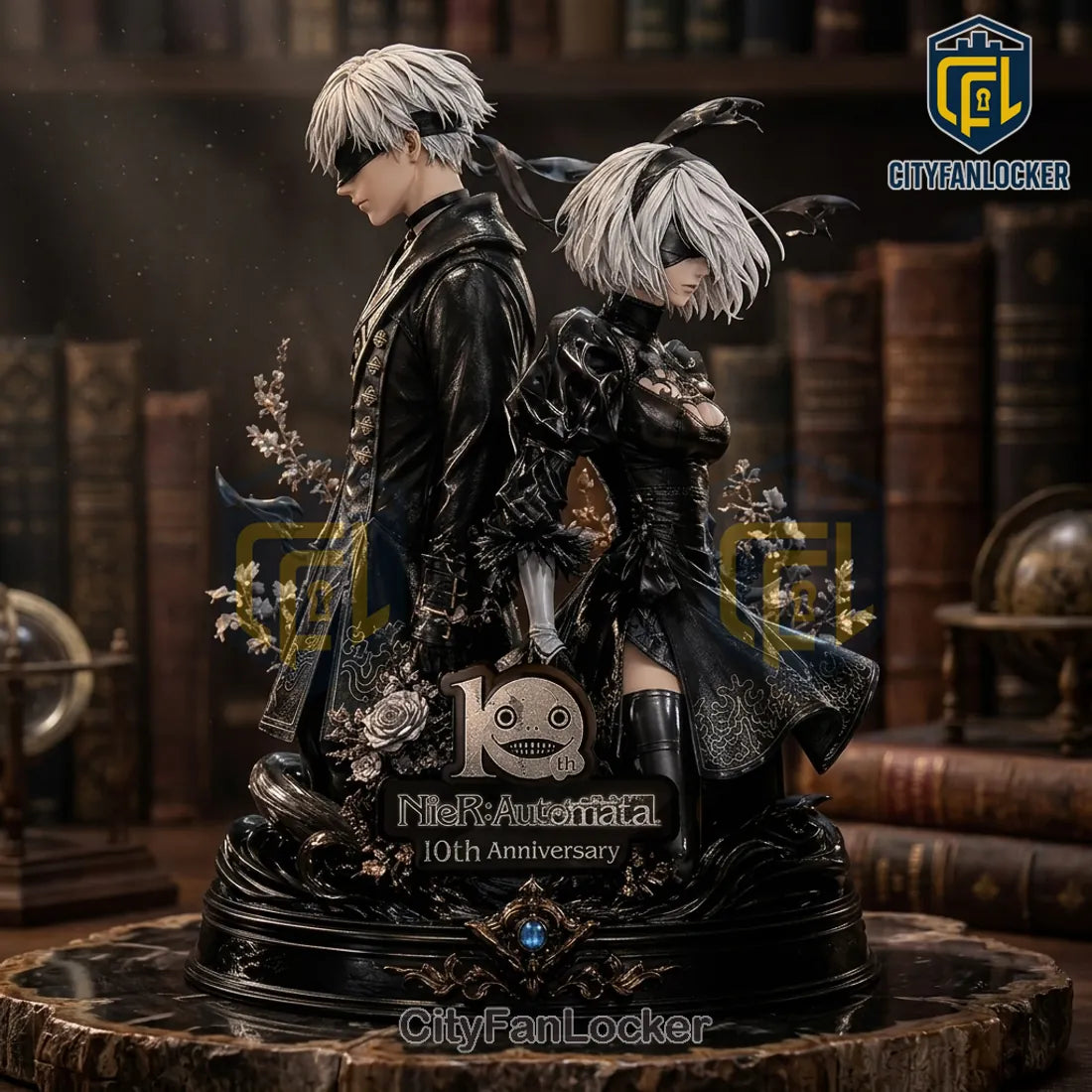 NieR: Automata 10th Anniversary Deluxe Diorama Figure