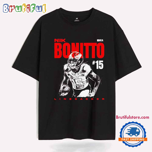 Nik Bonitto #15 Linebacker Denver Broncos T Shirt